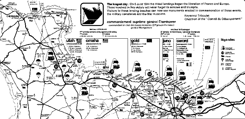 Omaha Beach Map